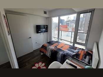 Roomgo CA - Furnished private room with private bathroom, Toronto - $1,300 pcm