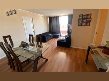 CompartoDepto CL - Habitación en depto full amoblado – Metro Parque O’Higgins - A, Santiago - CH$235.000 por mes