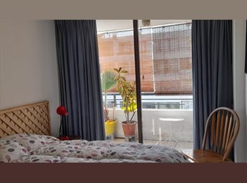 CompartoDepto CL - Arriendo habitación individual con baño privado y acceso a la terraza interior., Providencia - CH$450.000 por mes