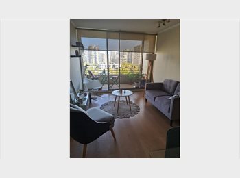 CompartoDepto CL - Lindo dormitorio con baño privado cerca barrio italia, Ñuñoa - CH$450.000 por mes