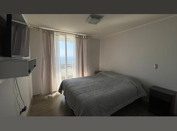 CompartoDepto CL - Suite vista al mar, cama doble y baño privado, a pasos de la USM, Valparaíso - CH$425.000 por mes