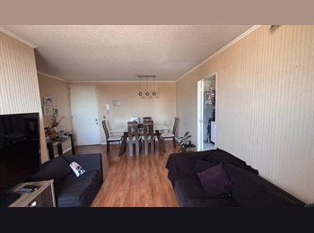 CompartoDepto CL - Habitación en depto full amoblado – Metro Parque O’Higgins - B, Santiago - CH$285.000 por mes