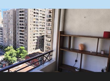 CompartoDepto CL - Agradable habitación baño privado amplia y luminosa, Santiago Centro - CH$280.000 por mes