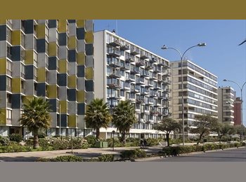 CompartoDepto CL - Habitación Independencia Total en Edificio Frente al Mar, Viña del Mar - CH$295.000 por mes