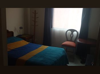 CompartoApto CO - Habitación individual sector Norte seguro, cómoda,  sana convivencia, amoblada, servicios incluidos,, Bogotá - COP$ 1.300.000 por mes