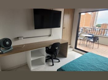 CompartoApto CO - Apartaestudio Amoblado-Laureles Estadio, Medellín - COP$ 2.100.000 por mes