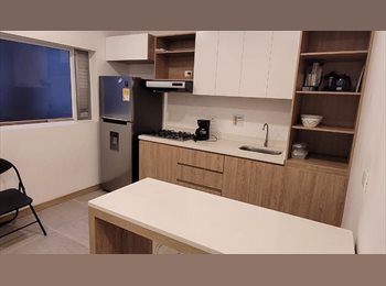 CompartoApto CO - Apartaestudio Amoblado- Laureles Estadio, Medellín - COP$ 1.800.000 por mes