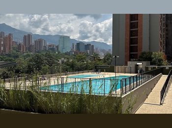 CompartoApto CO - Habitación privada en Ciudad del Río - Poblado., Medellín - COP$ 1.600.000 por mes