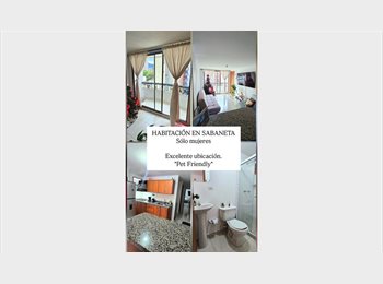 CompartoApto CO - Habitación disponible en Sabaneta - Solo Mujeres, Sabaneta - COP$ 750.000 por mes