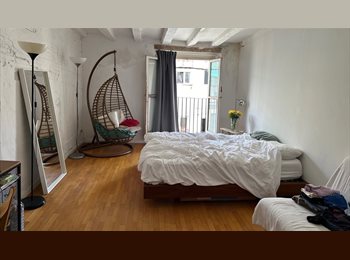 Roomgo ES - Habitacion grande en Calle Nou de la Rambla, Ciutat Vella - 900 € por mes