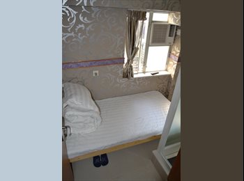 Roomgo HK - Cosy Single bed Room, Mong Kok - HKD5,000 pcm