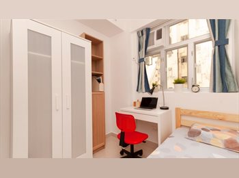 Roomgo HK - [NO COMMISSION‍♀️] COLIVING AT MONKOK MTR | SHARED FLATS (NO MIXED FLATS), Mong Kok - HKD6,200 pcm