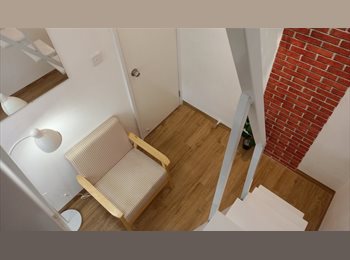 Roomgo HK - New shared apartment with Duplex bedrooms and private platform garden, Lai Chi Kok - HKD5,200 pcm