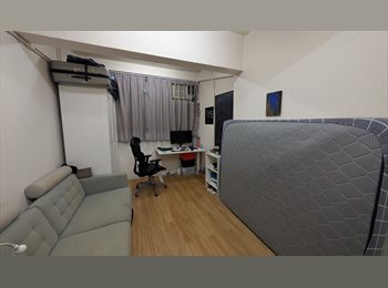 Roomgo HK - Private Studio: 210sq Furnished, Tai Kok Tsui - HKD8,000 pcm