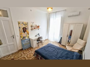 Roomgo IT - Stanza SINGOLA per sole ragazze con balcone LUMINOSA in appartamento di solo 2 stanze, Palermo - 340 € al mese
