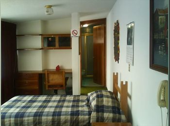 Roomgo MX - Habitaciones Amuebladas, Toluca - MX$4,520 por mes