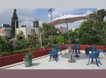 Roomgo MX - RECAMARA EN BELLA CASITA. #4, Coyoacán - MX$6,500 por mes