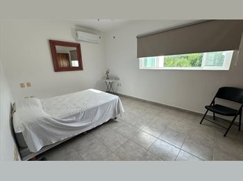 Roomgo MX - se renta cómoda y amplia habitación con todos los servicios, Benito Juárez - MX$6,000 por mes