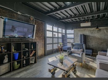 Roomgo MX - Single Queen Room in Coliving, Gustavo A. Madero - MX$7,060 por mes