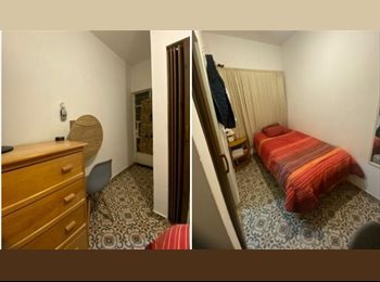 Roomgo MX - Habitación pequeña con baño propio, Coyoacán - MX$4,750 por mes