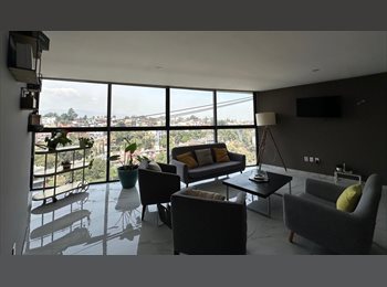 Roomgo MX - Hermosa habitación individual en Bosques, Cuajimalpa de Morelos - MX$13,500 por mes