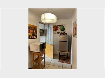 Roomgo MX - Habitación con baño privado entrada independiente, México - D.F. - MX$6,500 por mes