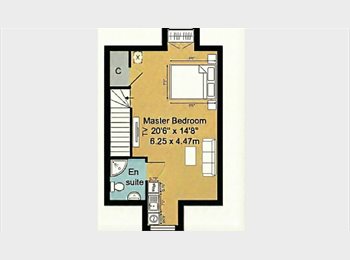 Roomgo UK - Private Top-Floor Suite in Heathfield, Uckfield - £850 pcm