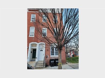 Roomgo US - $600 Room for Rent (Shared Bath) 1607 Division St, Bolton Hill - $600 pm