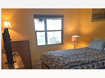 Roomgo US - Furnished Room overlooking indian river, Melbourne - $800 pm