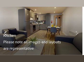 Roomgo US - Modern En-Suite Studio in Weaver Place, Coventry City Centre – Bills Included, Manchester - $189 pm