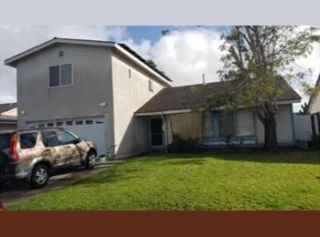 Roomgo US - Large Beach clean room for rent, Westminster - $1,145 pm