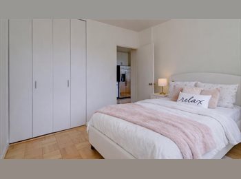 Roomgo US - Furnished Queen Bedroom - Midtown East, Tudor City - $3,500 pm