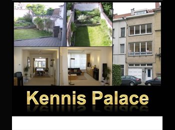 Appartager BE - 1 bedroom available in 270 sq.m. nice house with garden !, Schaerbeek Schaarbeek - 550 € pm