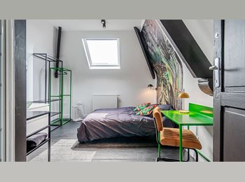 Appartager BE - Poudrière - chambre 5, Molenbeek Saint Jean - Sint Jans Molenbeek - 925 € pm