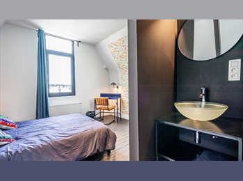 Appartager BE - Poudrière - chambre 6, Molenbeek Saint Jean - Sint Jans Molenbeek - 925 € pm