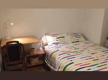Appartager BE - Chambre meublé à Louer lit double Ixelles, Saint Gilles Sint Gillis - 800 € pm