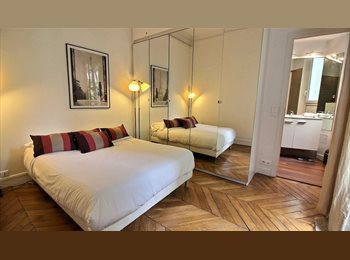 Appartager BE - Chambre meublée dans un appartement lumineux de 130 m² à Saint-Gilles, Belgique pour 500 euros CC, Saint Gilles Sint Gillis - 500 € pm