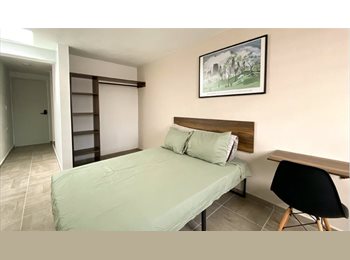 Roomgo MX - Departamento Amueblado Privado. Recámara, Cocina y Baño exclusivo para ti., Querétaro - MX$6,500 por mes