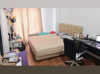 Roomgo SG - 3 mins to cc13 serangoon & cc14 lorong chuan MRT - Big Condo Common Room 步行3分钟到地铁站，公寓大普通房, Lorong Chuan - $1,350 pm