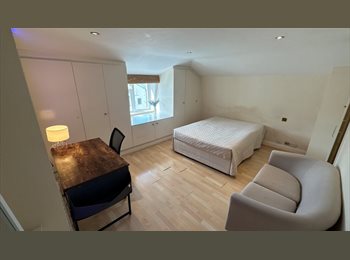 Roomgo UK -  Spacious Half en Suite ROOM available in 4 bed flat in Little Venice/Paddington - from 24/02 , Maida Hill - £1,250 pcm