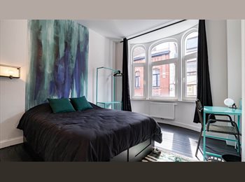 Appartager BE - Huart Chapel Chambre 1, Charleroi - 615 € pm