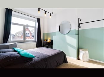 Appartager BE - Athénée 18 chambre 4, Charleroi - 575 € pm