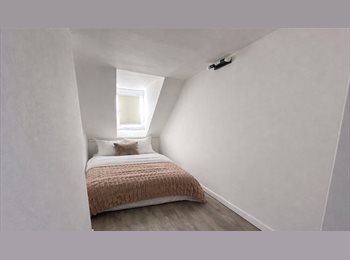 Appartager BE - Grande chambre lumineuse (13m²) + chambre qui peut servir de salon/bureau (14m²) | Maison calme, Jette - 700 € pm