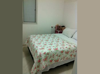 Roomgo BR - Quarto no Brooklin  prox.Shop Morumbi/Berrini, Campo Belo - R$ 2.499 Por mês
