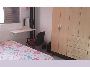 Roomgo BR - Alugo ótimos quarto p/ moças, Lavanderia,mobiliado,individual, internet s/fio,2  Wi-Fi 50, Liberdade - R$ 580 Por mês