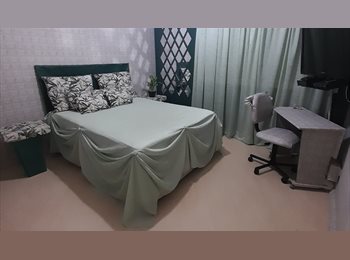 Roomgo BR - CAMA DE CASAL - AMBIENTE FAMILIAR, Saúde - R$ 2.500 Por mês