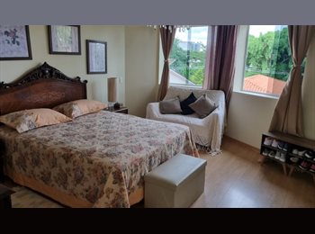 Roomgo BR - Suite cama de casal casa de alto padrao, Morumbi - R$ 2.000 Por mês