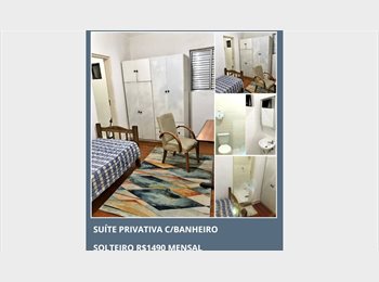 Roomgo BR - Suíte Individual Em Perdizes, Perdizes - R$ 1.490 Por mês