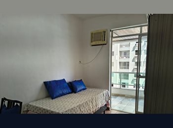 Roomgo BR - Quarto c/banheiro exclusivo na Barra da Tijuca, Itanhangá - R$ 2.000 Por mês