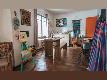 CompartoDepto CL - Beautiful and spacious two-floor house in a quiet place near the subway, Ñuñoa - CH$300.000 por mes